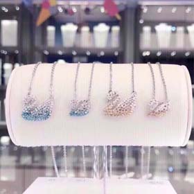Fashion New Swarovski Blue Swan Sterling Silver Pendant(20 styles)-2047