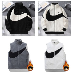 Nike Sportswear Reversible Jacket/Vest with Large Logo-4811  