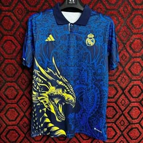 24/25 Blue Real Madrid Dragon Beast Edition Football Jersey（12 styles)-1919