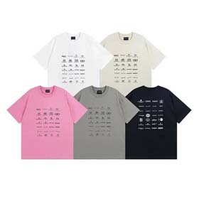 2025 new classic LOGO loose men's and women's short-sleeved T-shirts-1930