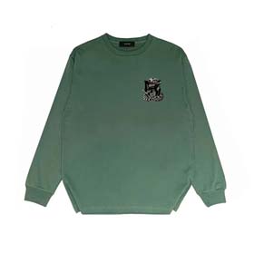AMIRI Classic Inverted Hooligan Rabbit Hundred Pagodas Print Sweatshirt Jacket（15 styles)-2199