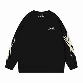HELLSTAR Hell Star Kylin Arm Print Terry Casual Sweatshirt（40 styles)-2212